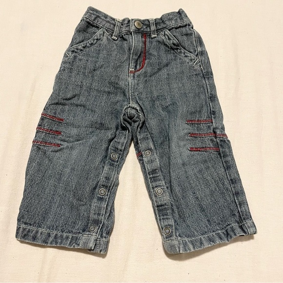 Tommy Hilfiger Baby Blue Jeans Size 12-18 Months - Picture 1 of 15